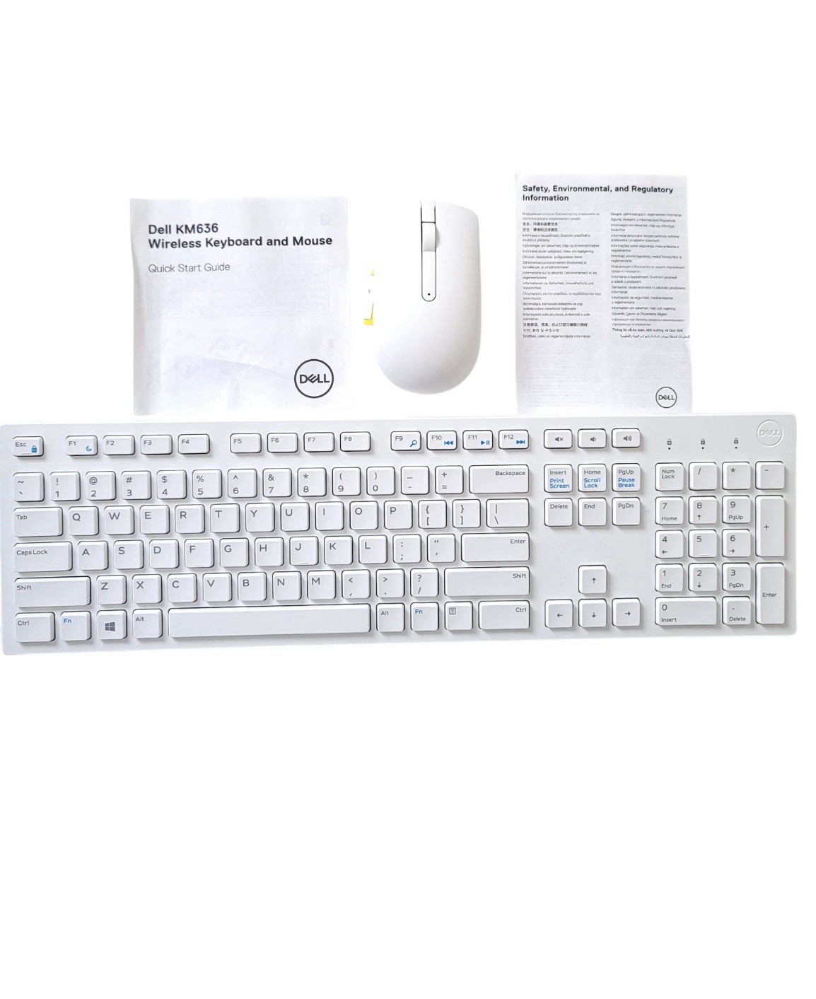 DELL KM636 Wireless Keyboard Wireless The Mouse NEW IN BOX