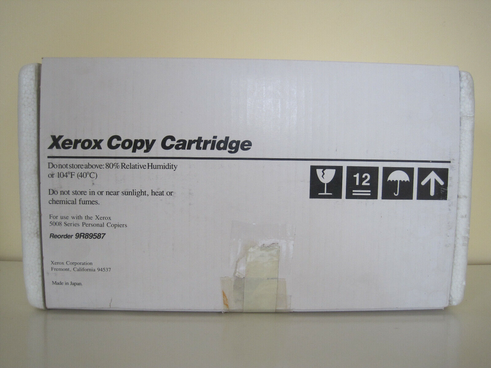 Sealed NOS Copy Cartridge XEROX  Model 9R89587 Made in Japan 5008 Series IOB