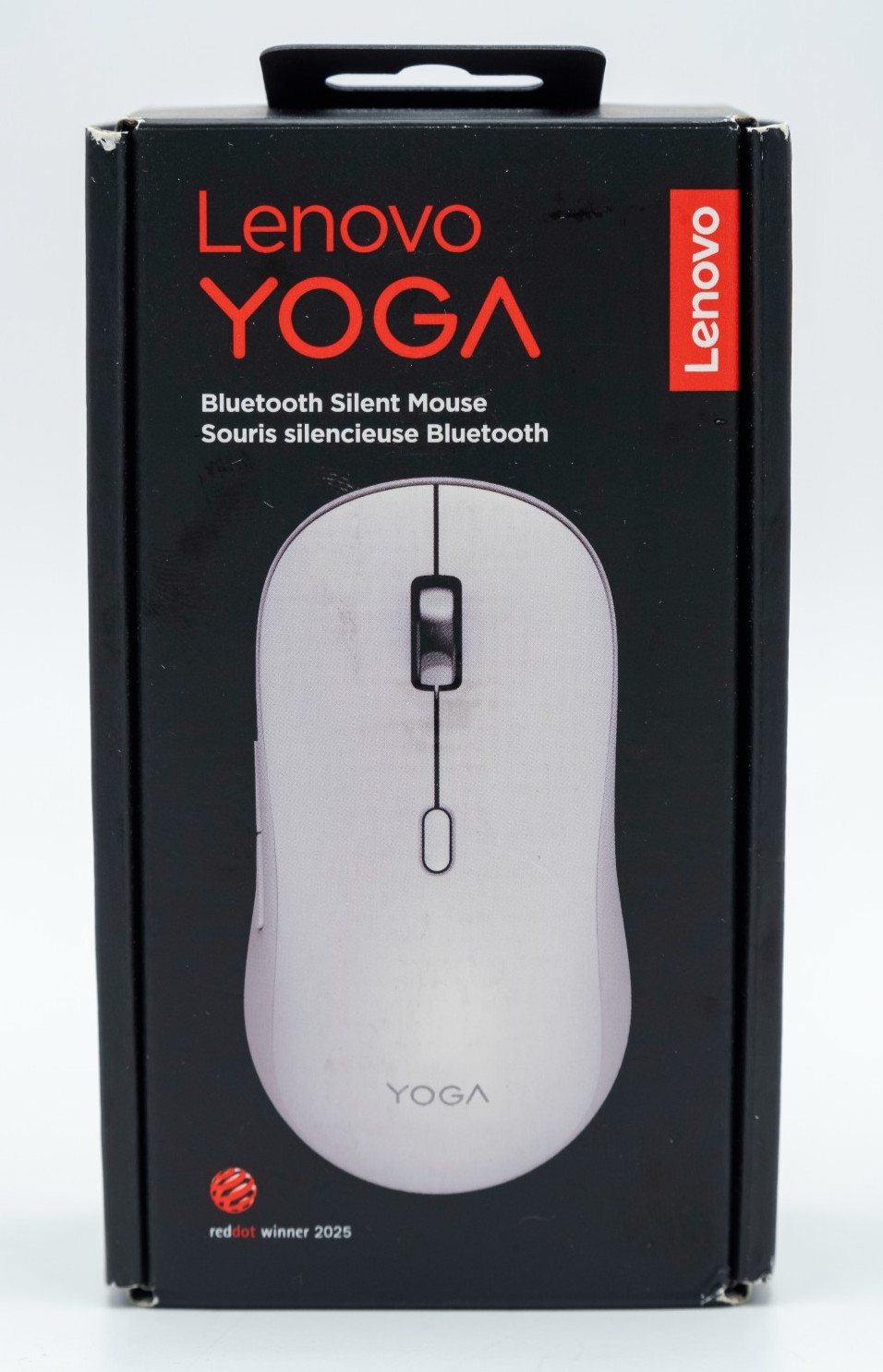 Lenovo Yoga Bluetooth Silent Mouse Wireless Laptop PC Mac - White