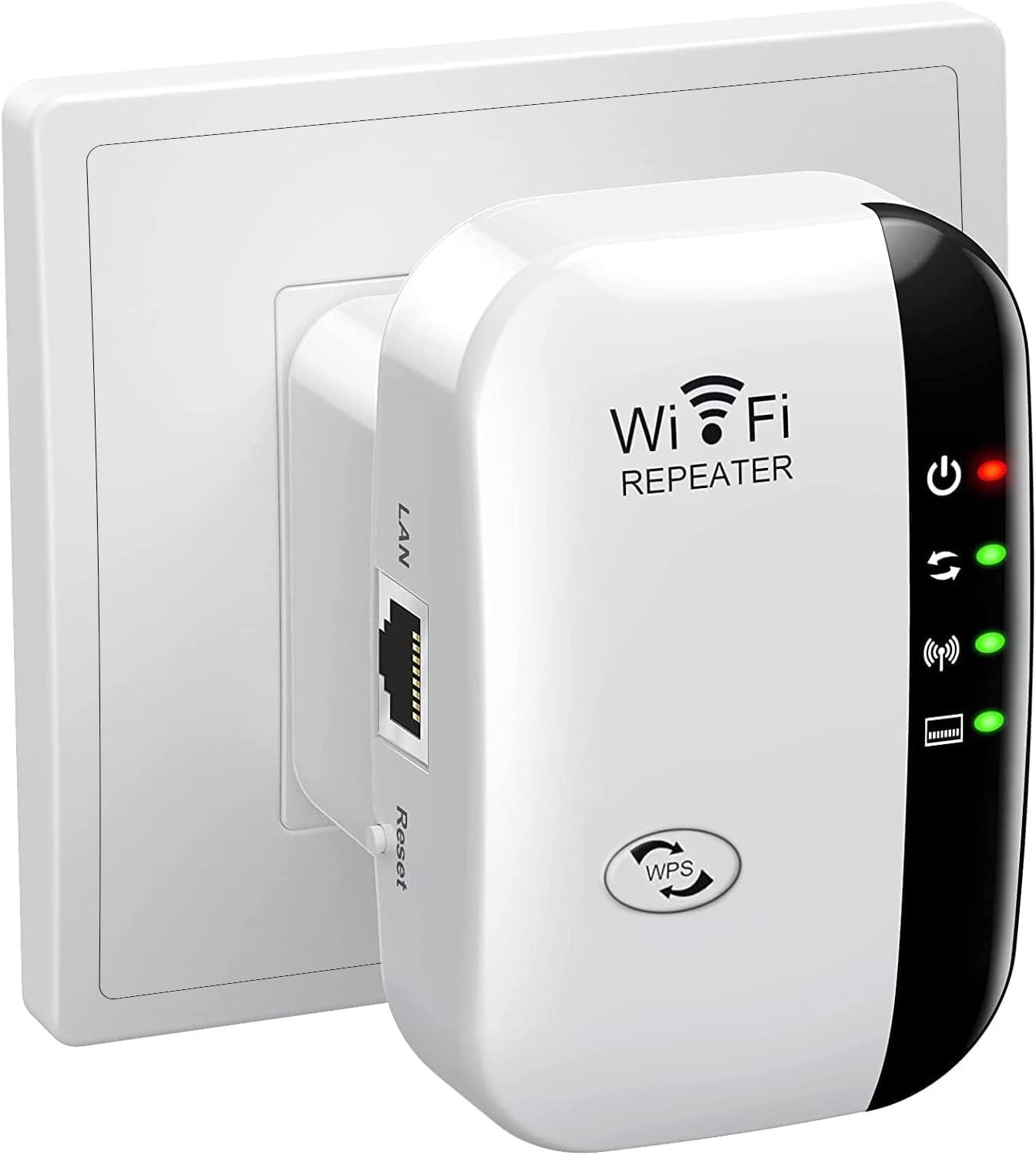 Repetidor extensor de rango WiFi Amplificador de señal de enrutador inalámbrico