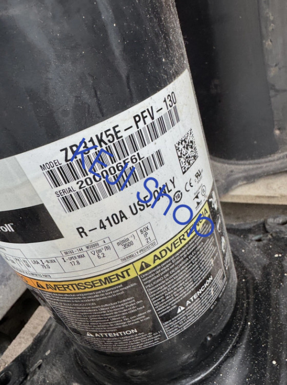 1PCS NEW ZP31K5E-PFV-130 air compressor Fast Shipping Via Fedex /DHL