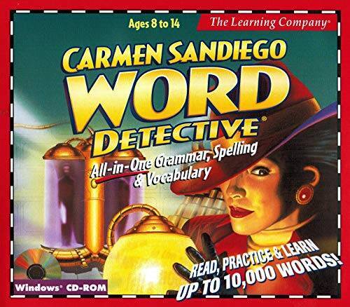 Carmen sandiego Word Detective - CD-ROM - VERY GOOD