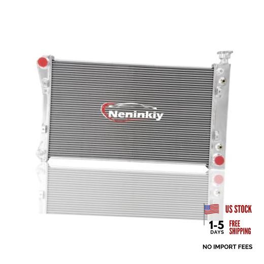 3 Row Radiator Aluminum Radiator Compatible with 1988-1999 Chevy GMC C1500