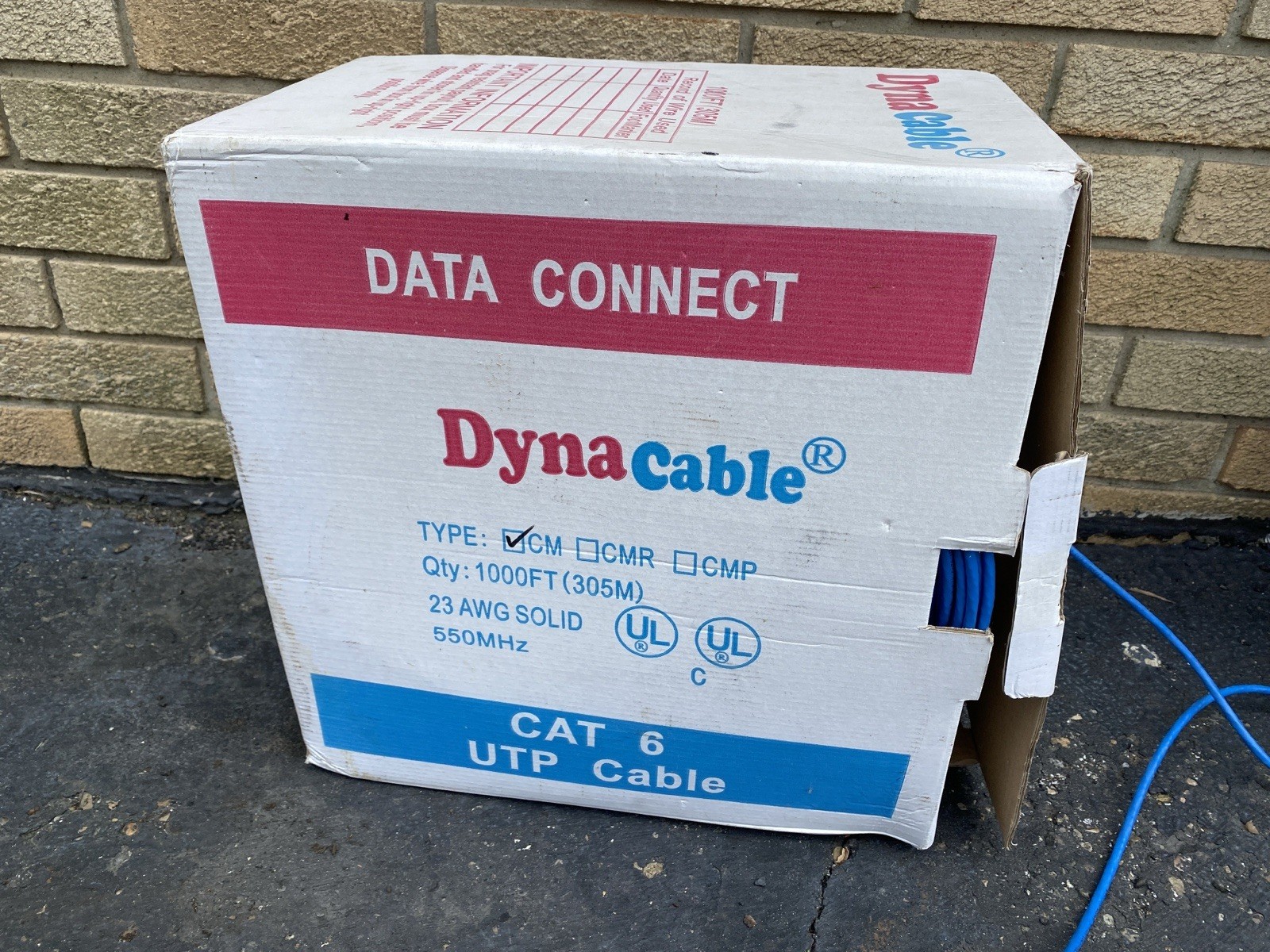 Dyna Cable CM Cat 6 UTP Cable
