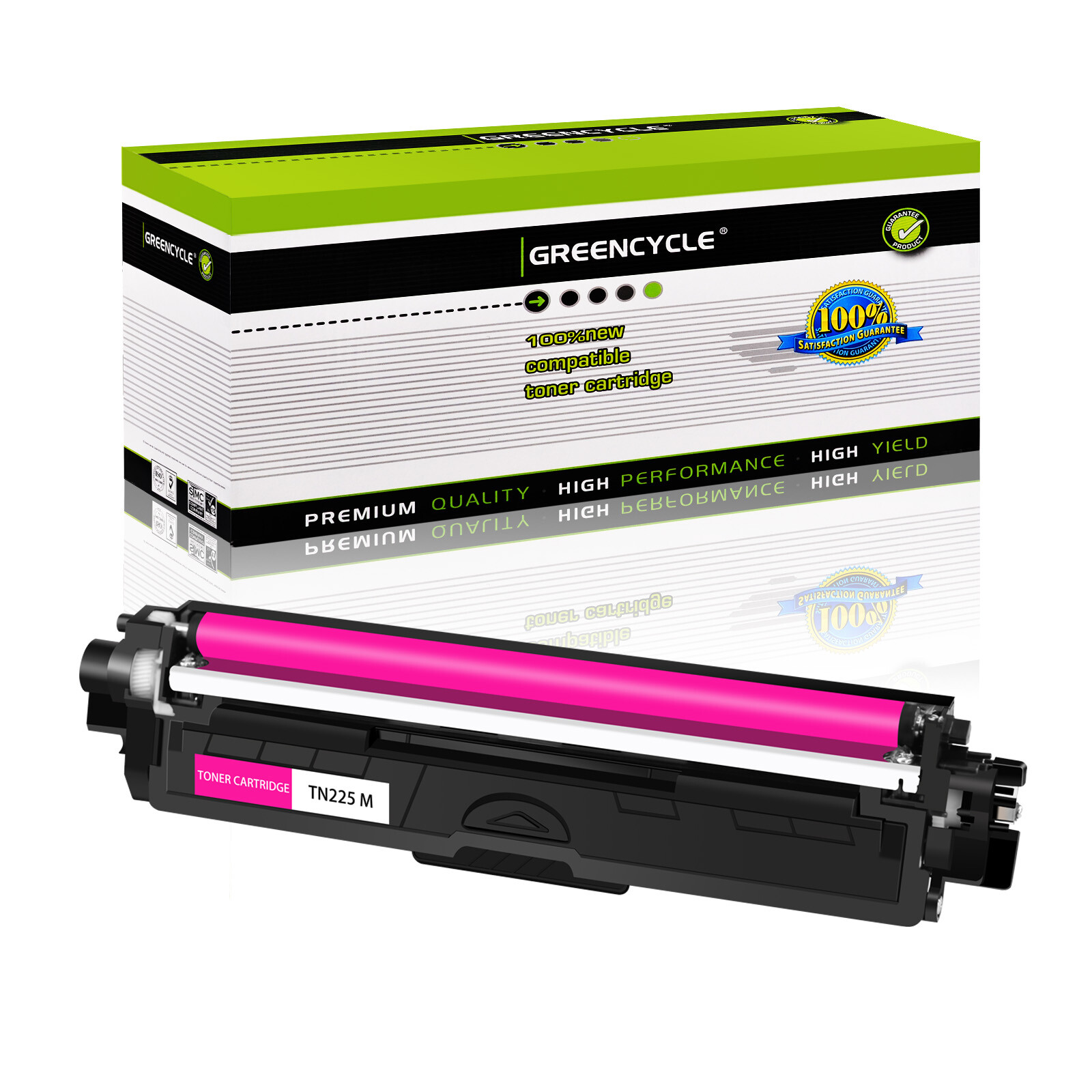 GREENCYCLE TN221 TN-221 Magenta Toner Cartridges for Brother HL-3140CW 3150CDN