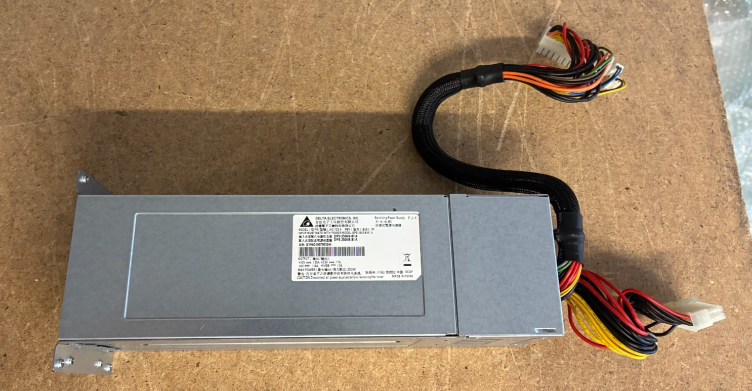 AC-122 A DELTA PSU Cage DPS-250AB-81 A For QNAP NAS Tested Working