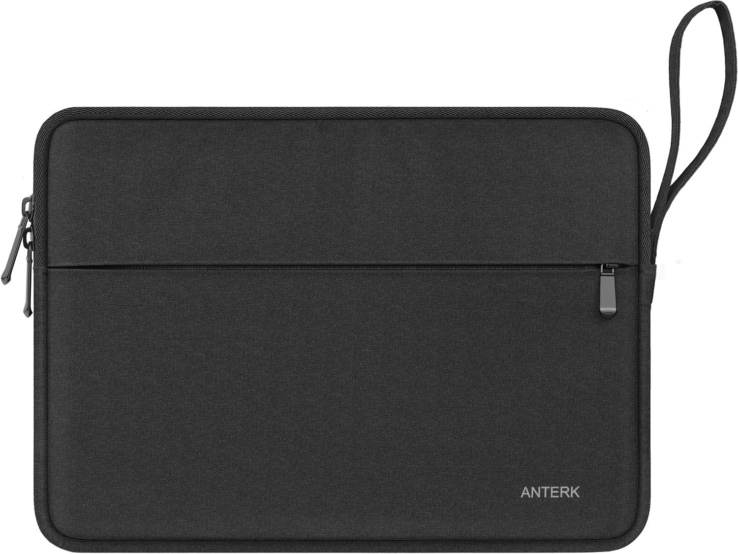 Shockproof Laptop Sleeve Case with Handle for 15.6 Inch Computers - Black Bag