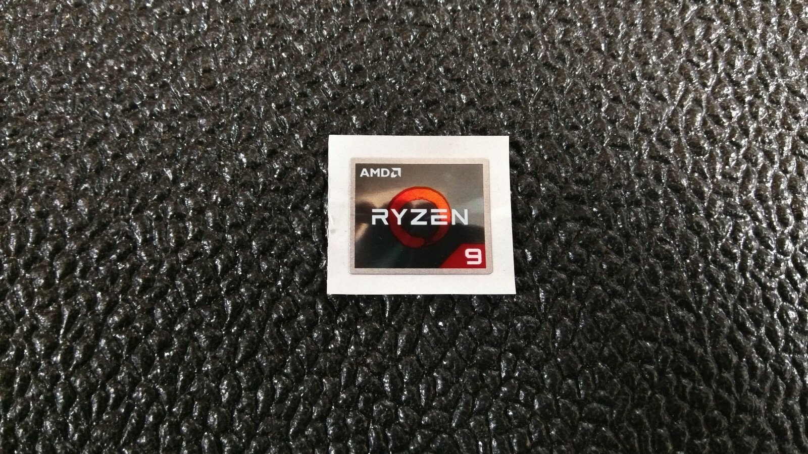 "RARE" 1 pcs Genuine AMD RYZEN 9 Badge Sticker 2cm X 1.5cm Canada Shipping