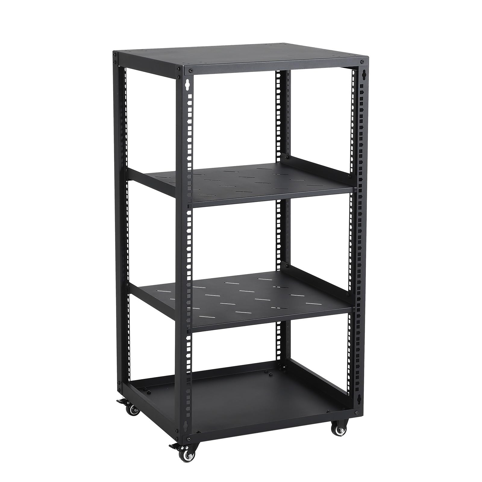 12U 15U 20U Heavy Duty Open Frame Network Rack Server Rack for IT & AV Cabinet