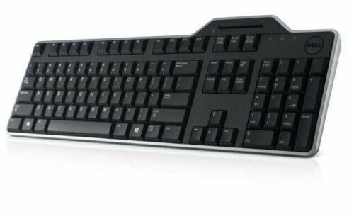 Dell KB813 (KB813BKUS) Smartcard Wired Keyboard - Black - No Palm rest