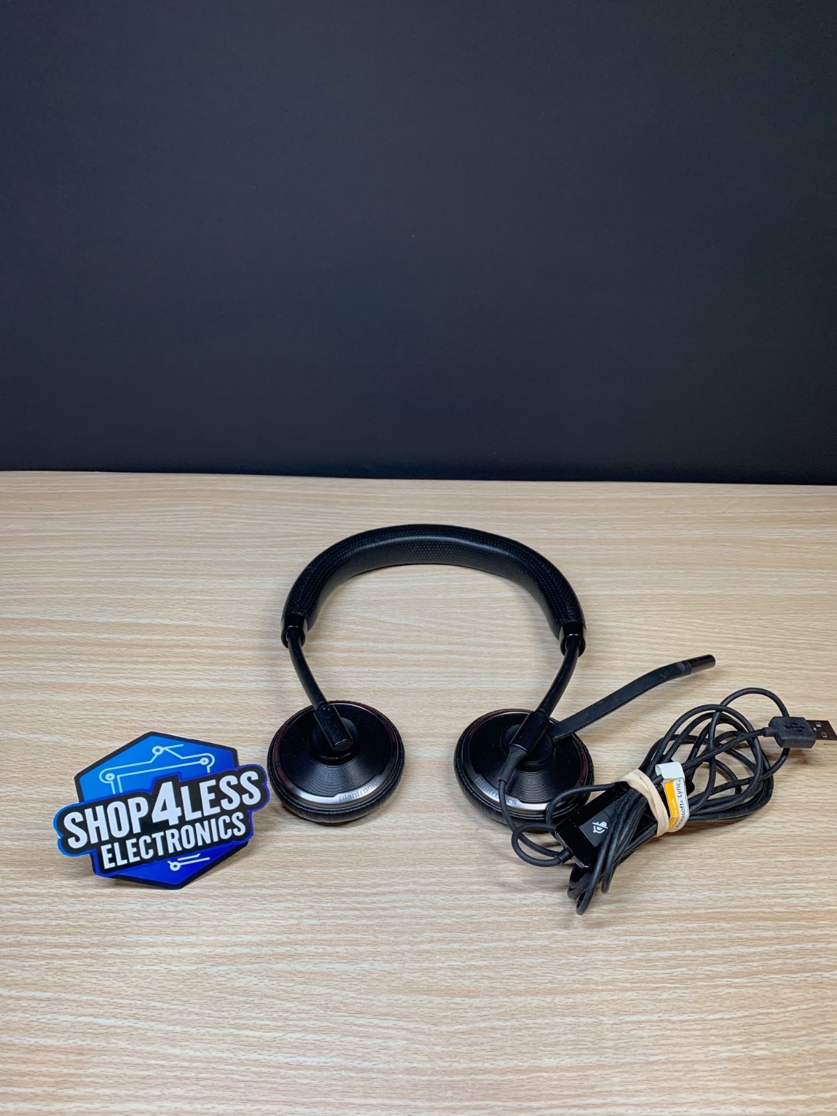 Plantronics Blackwire C520-M Stereo Computer Headset USB Connection Black
