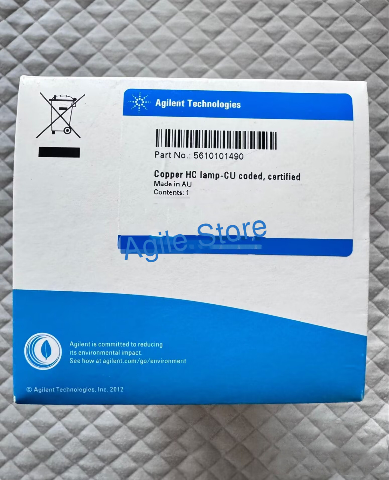 1PC NEW Agilent 5610101490 Hollow Cathode Lampsl Valve Shipping via FedEx or DHL