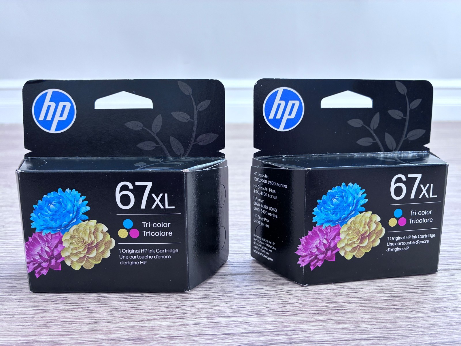 Genuine HP 67XL Tri-Color Ink Cartridges 2 Pack ~ 200 pages Original Exp - 02/28