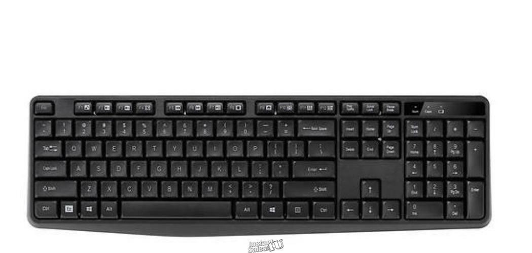 iLive 2.4GHz Wireless Keyboard Cordless Bluetooth or USB Connection