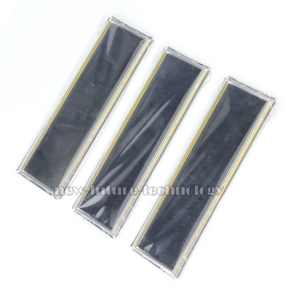 3 Pack I/O Shield Without Any Opening Blank Backplate For All Motherboard DIY