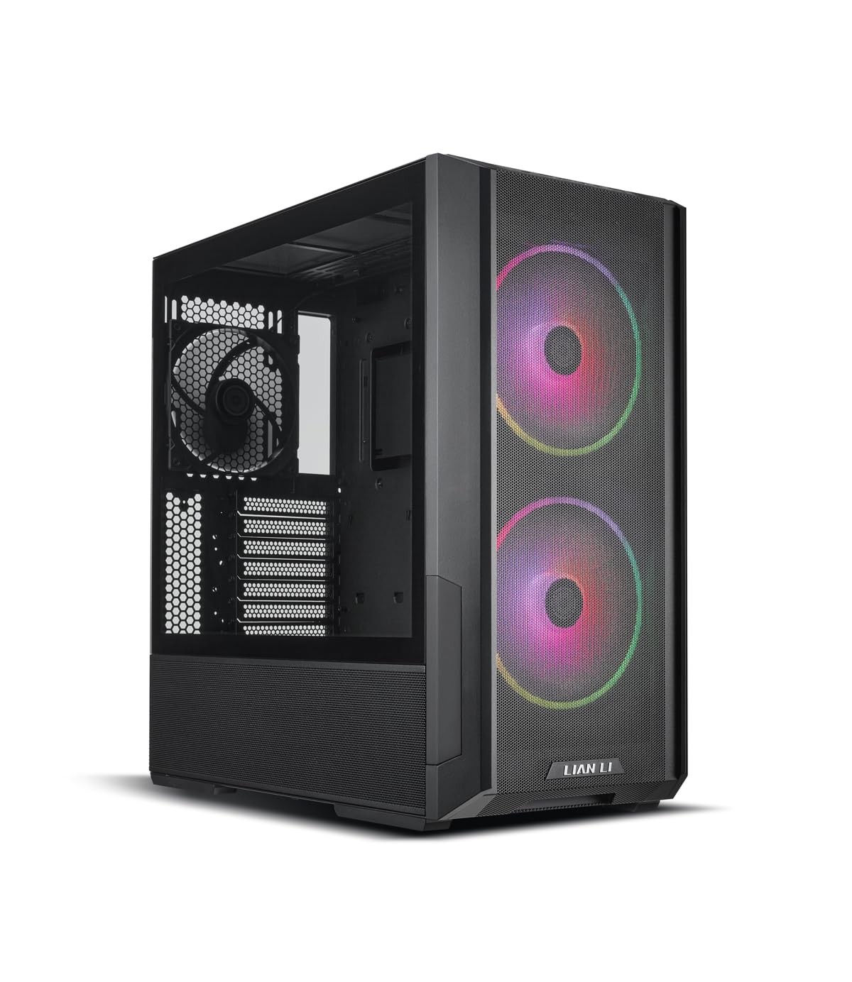 Lian Li Lancool 216 RGB Black Steel/Tempered Glass ATX Mid Tower Computer Case,2