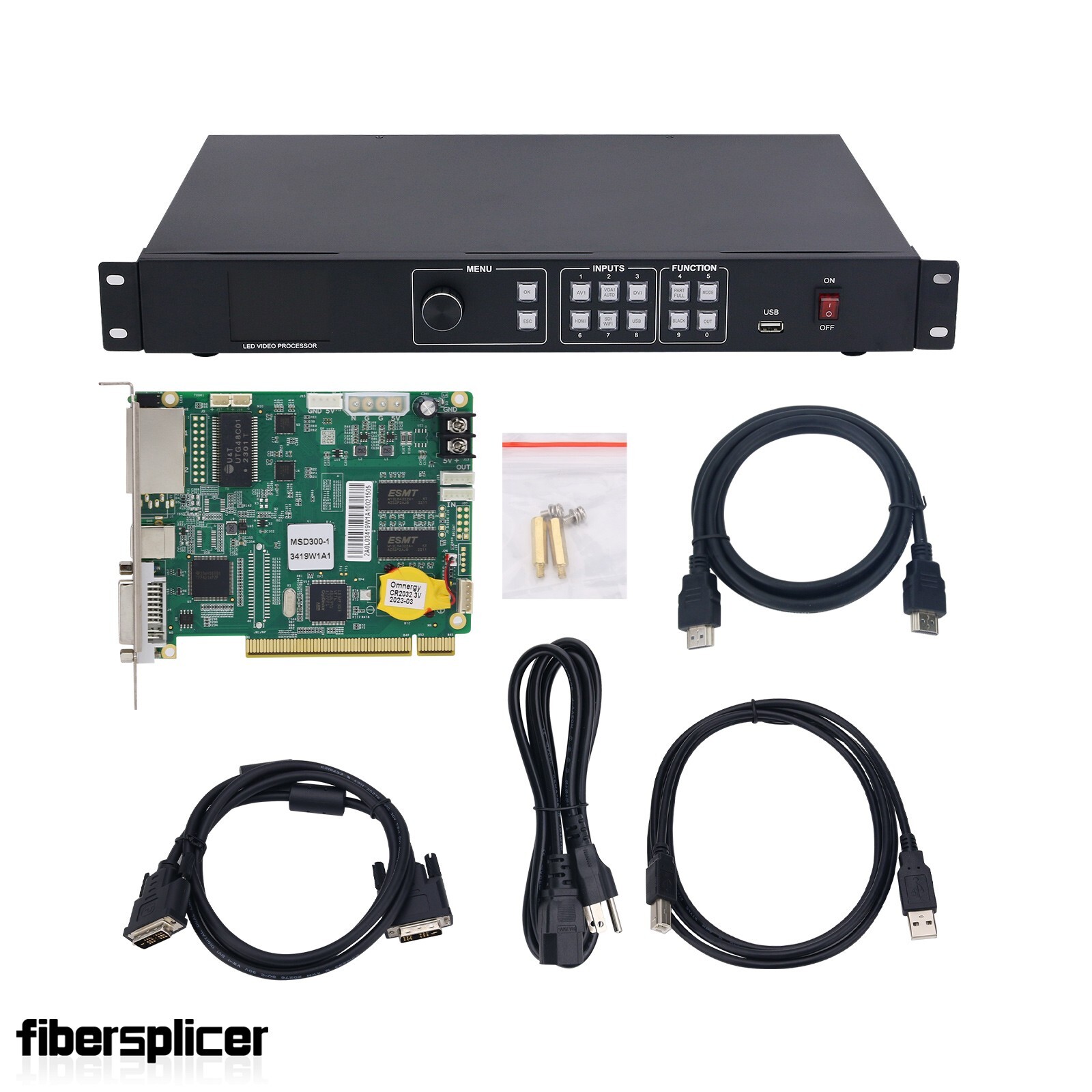 AMS-MVP300 Full Color LED Video Processor+MSD300-1 LED Control Card LED