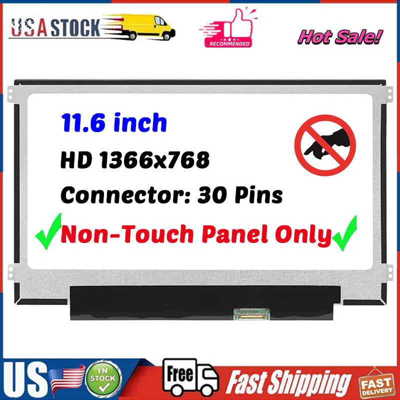 X50pcs Screen Replacement for HP Chromebook 11 G8 EE HD 1366x768 LCD LED Display