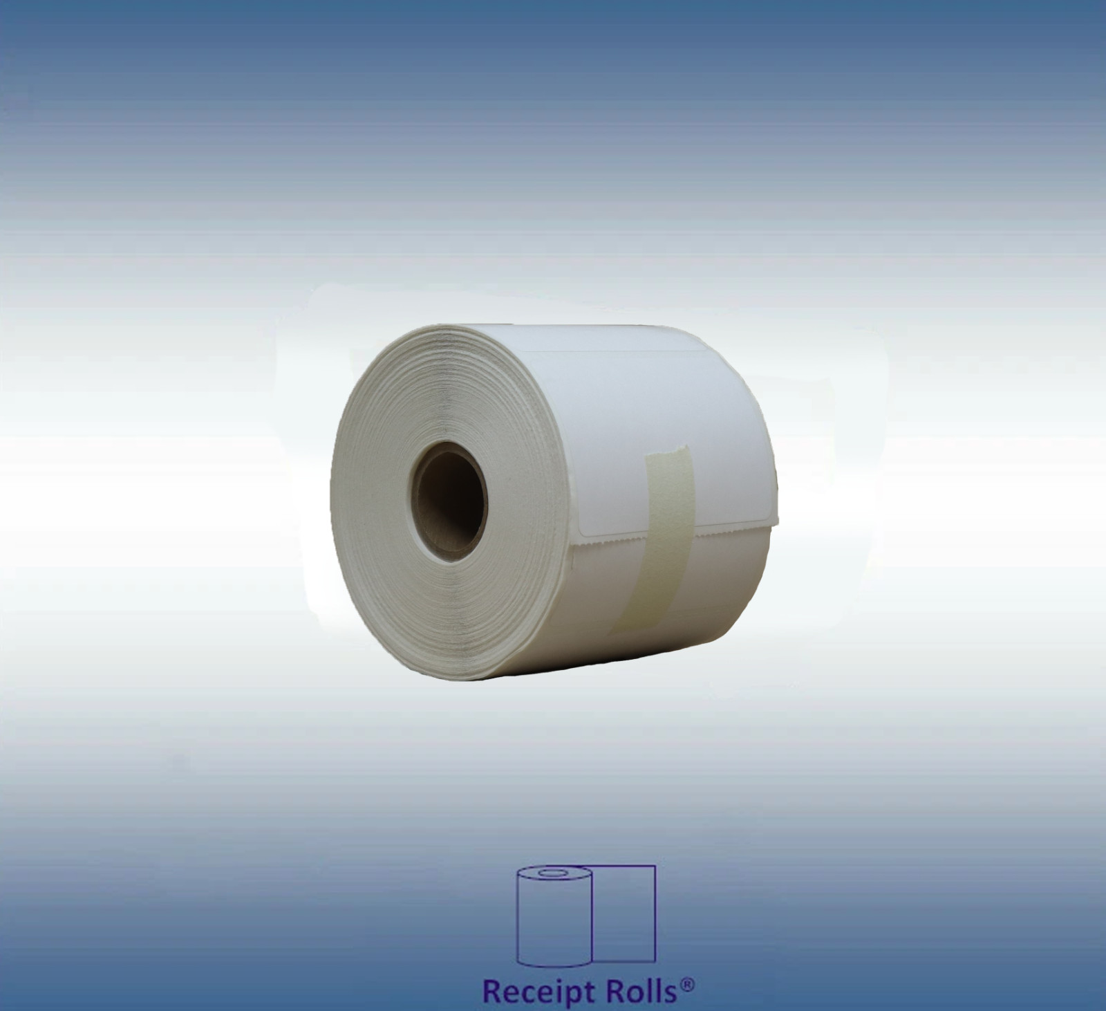 3" x 2" Direct Thermal Top Coated Label, Perf, 1" Core, 740 Labels per Roll, 12 