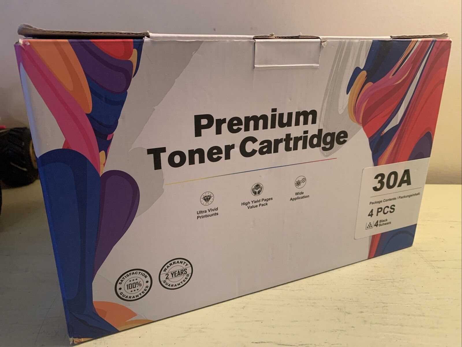 Uniwork Premium Toner Cartridge - 30A 4 Pieces