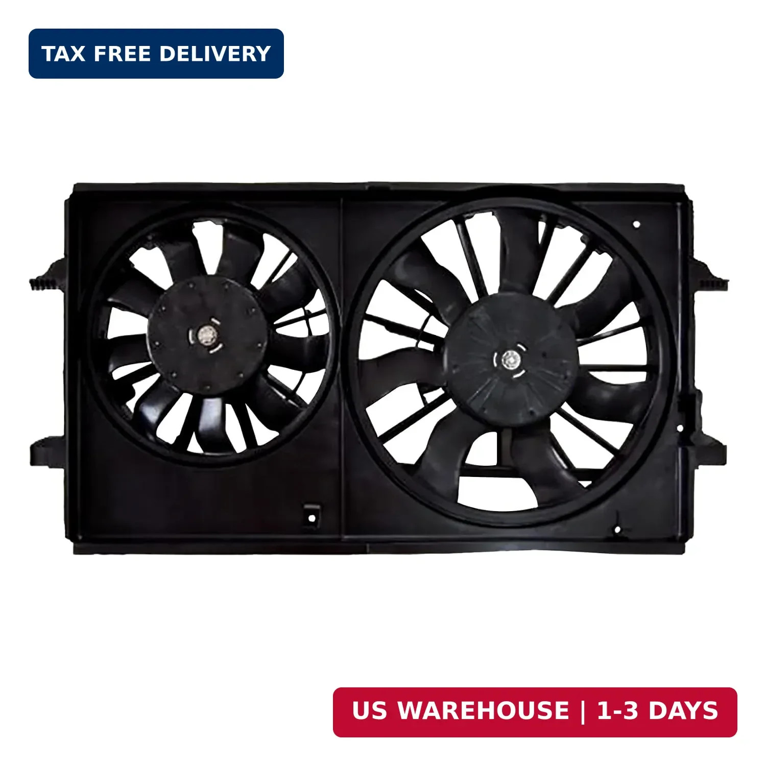 Radiator Cooling Fan Replacement for Chevrolet Malibu 2004-2012 Replacement for