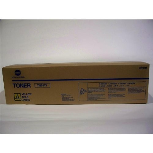Konica Minolta TN-611Y Original Toner Cartridge (a070230)