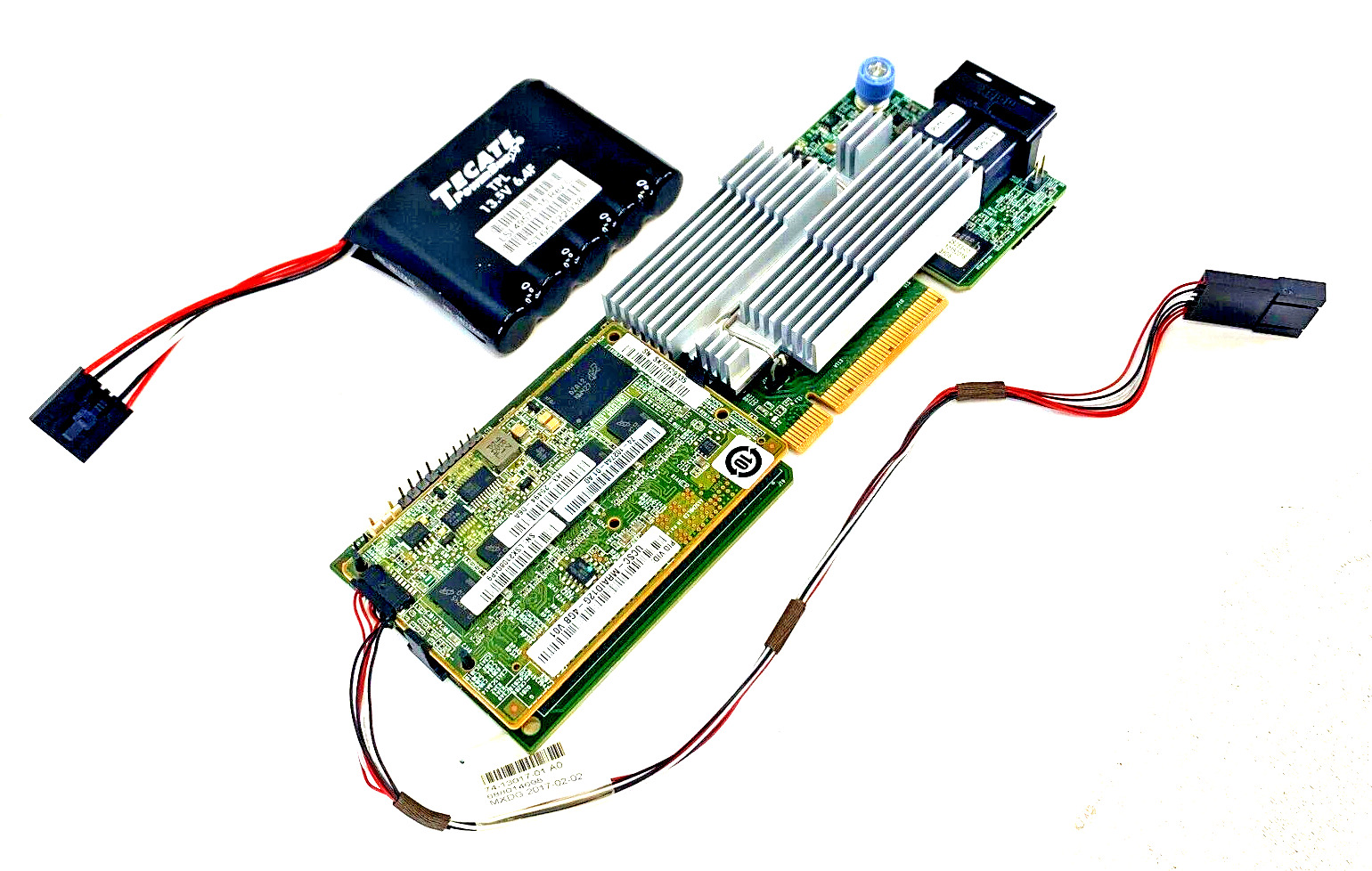 (Lot of 18) Cisco UCSC-MRAID12G-4GB V02 12Gb/s RAID Controller Card w/Battery