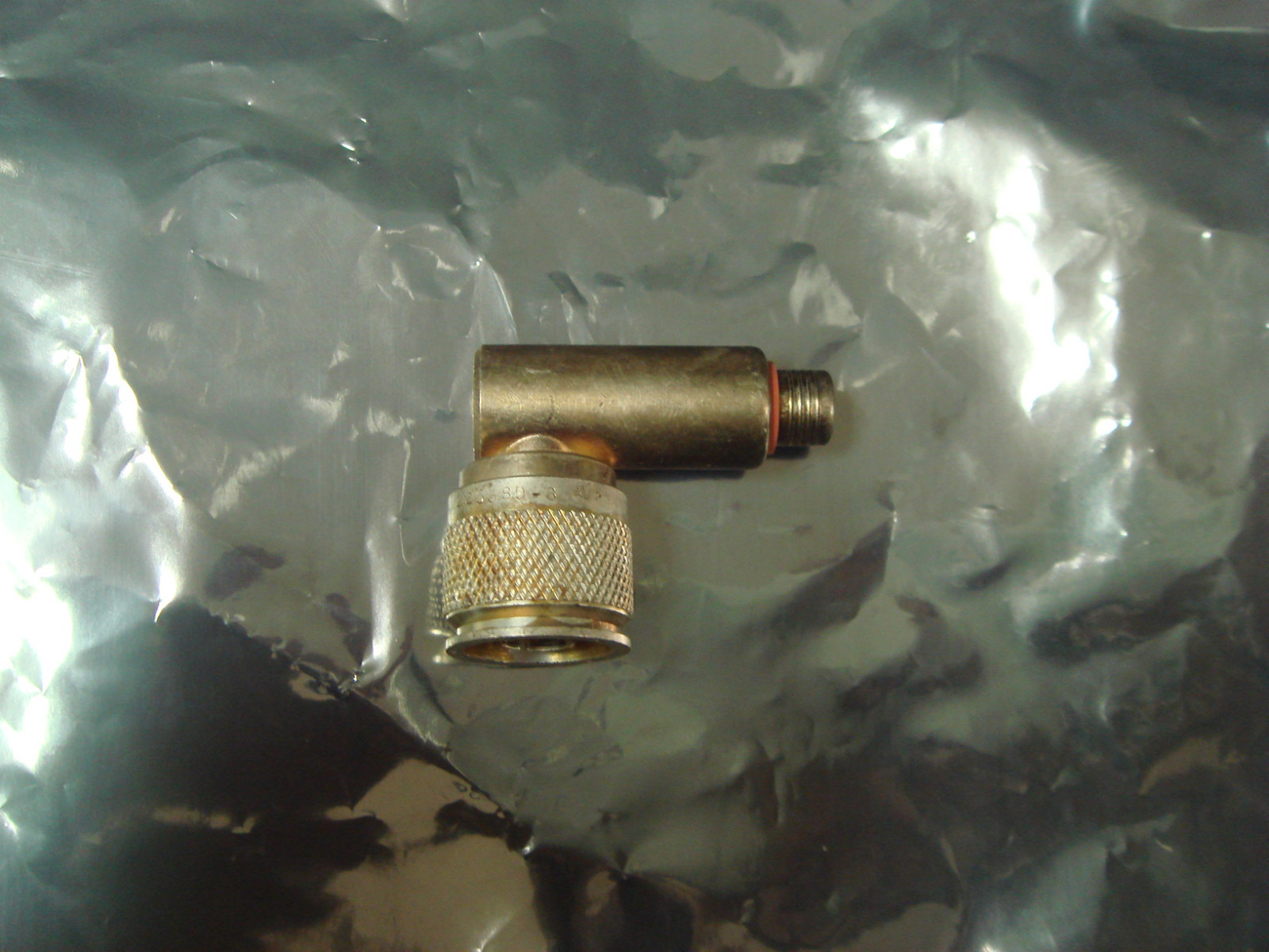 Amp 225389-6 New, Unused COAX Connector N Series: Right Angle