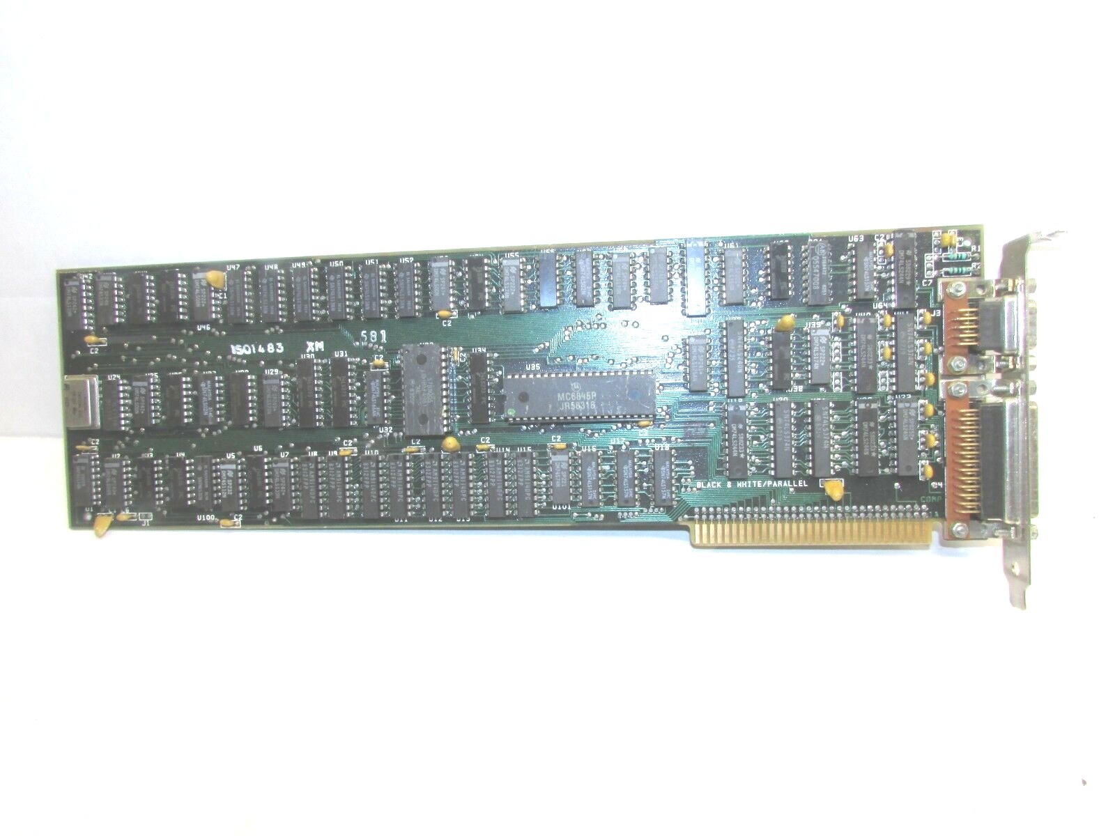 IBM 1501483 XM 8 Bit ISA Monochrome Video Card w/Parallel Printer