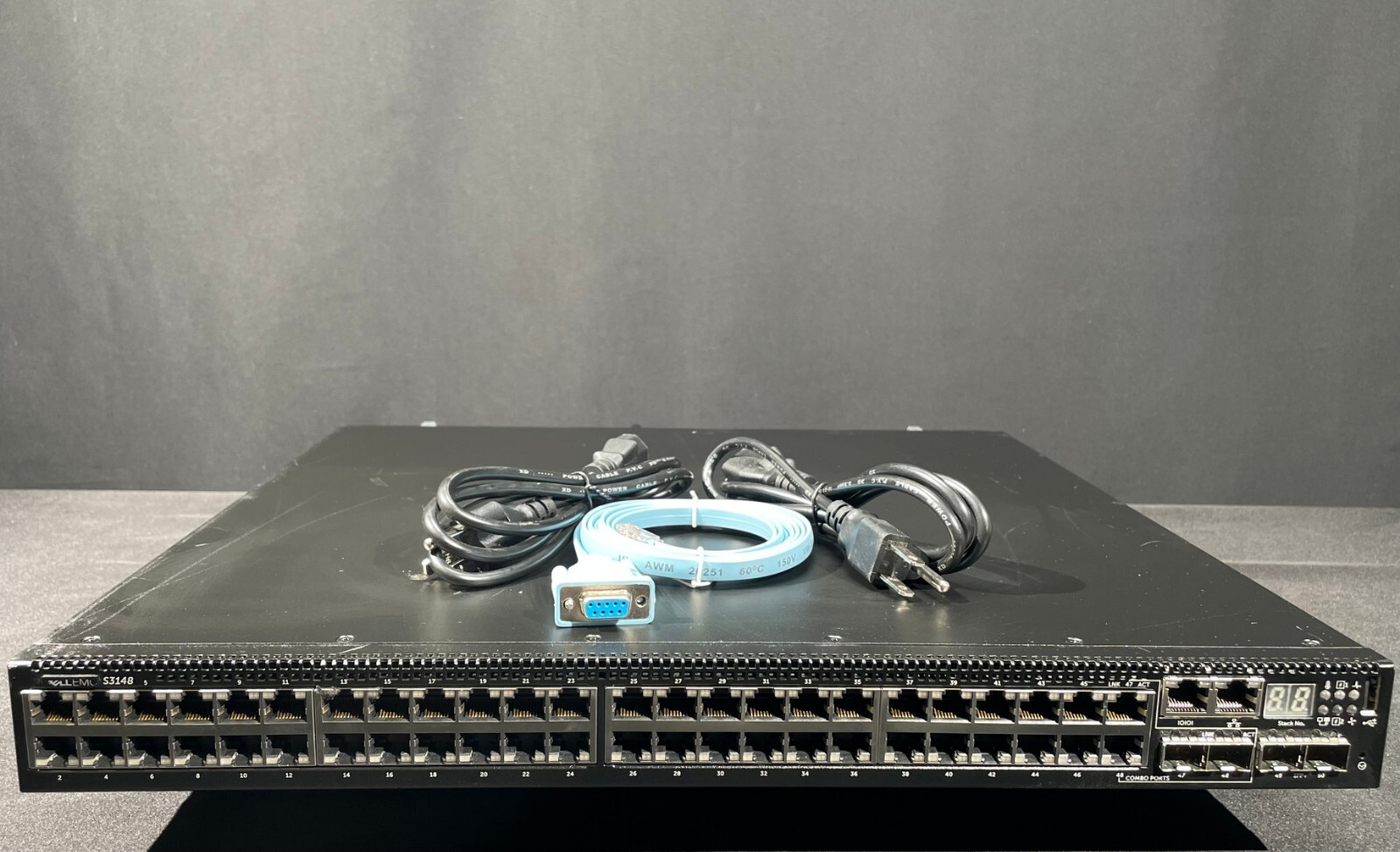 Dell S3148 48-Port  Enterprise Switch W/ 2x Power Supplies- Same Day Shipping