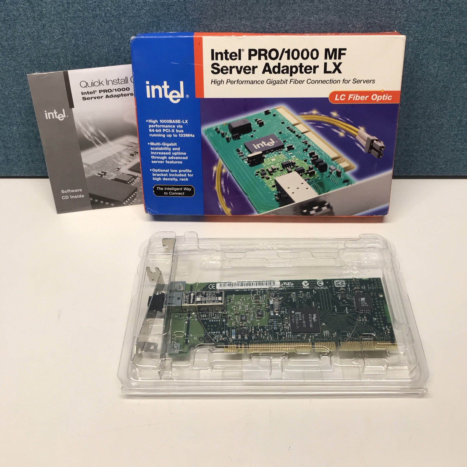 INTEL PRO/1000 MF SERVER PORT ADAPTER        *New In Open Box*