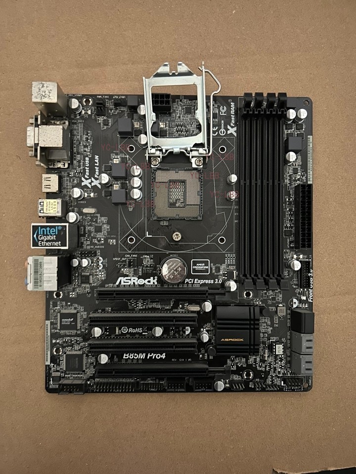 FOR ASROCK B85M PRO4 LGA1150 DDR3*4 32GB D-Sub DVI-D HDMI Micro ATX Motherboard