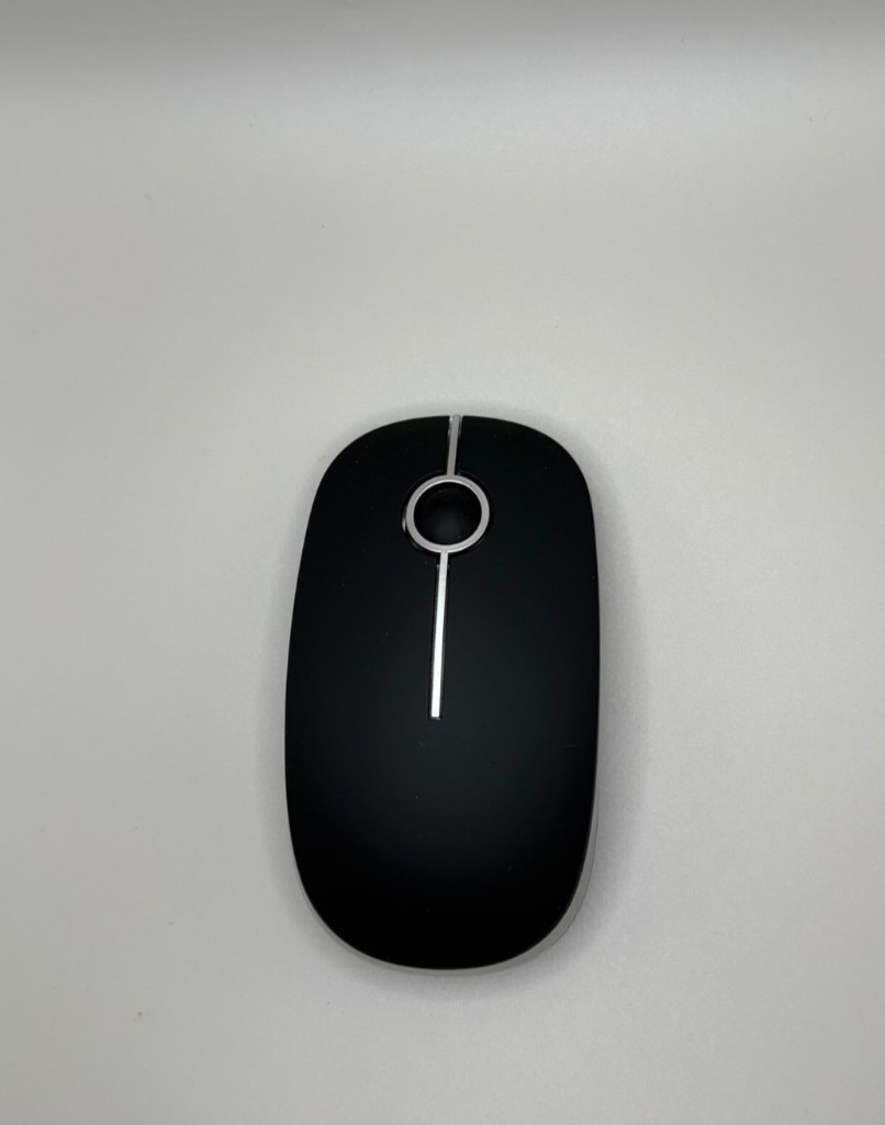 VssoPlor Wireless Mouse 2.4G Slim Portable Computer Mice Nano Receiver BLACK
