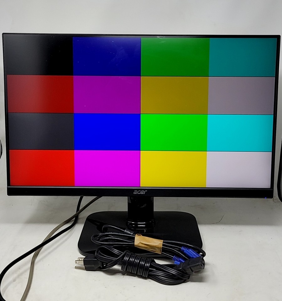 ACER ka240y um.qx0aa.005 LCD Monitor 24" GRADE B HDMI VGA SEE NOTES