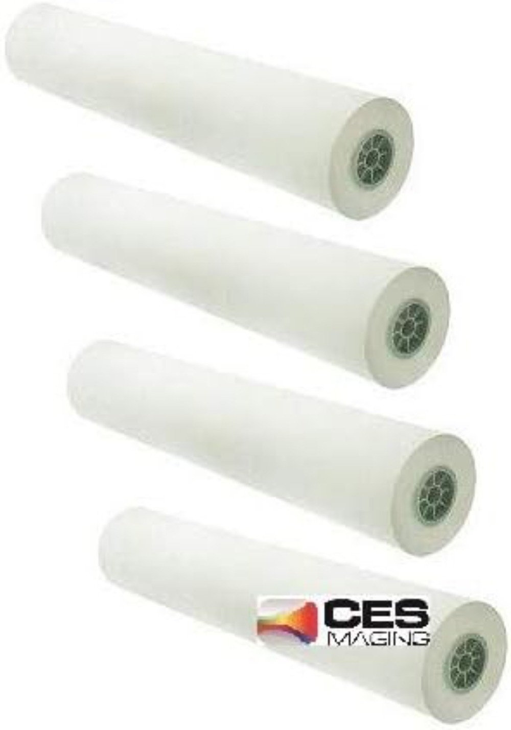 4 Rolls 24x150 20Lb Bond Paper 2"core For use in HP Designjet Inkjet Plotters