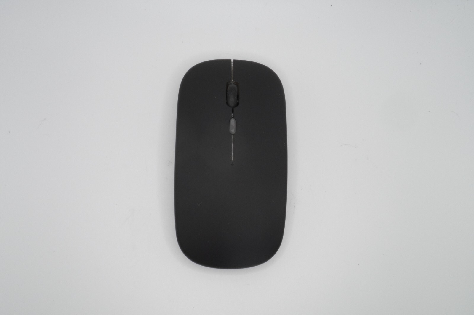 Okimo Wireless Rechargeable Slim Mouse for Laptop PC Mac w/ USB Receiver Black