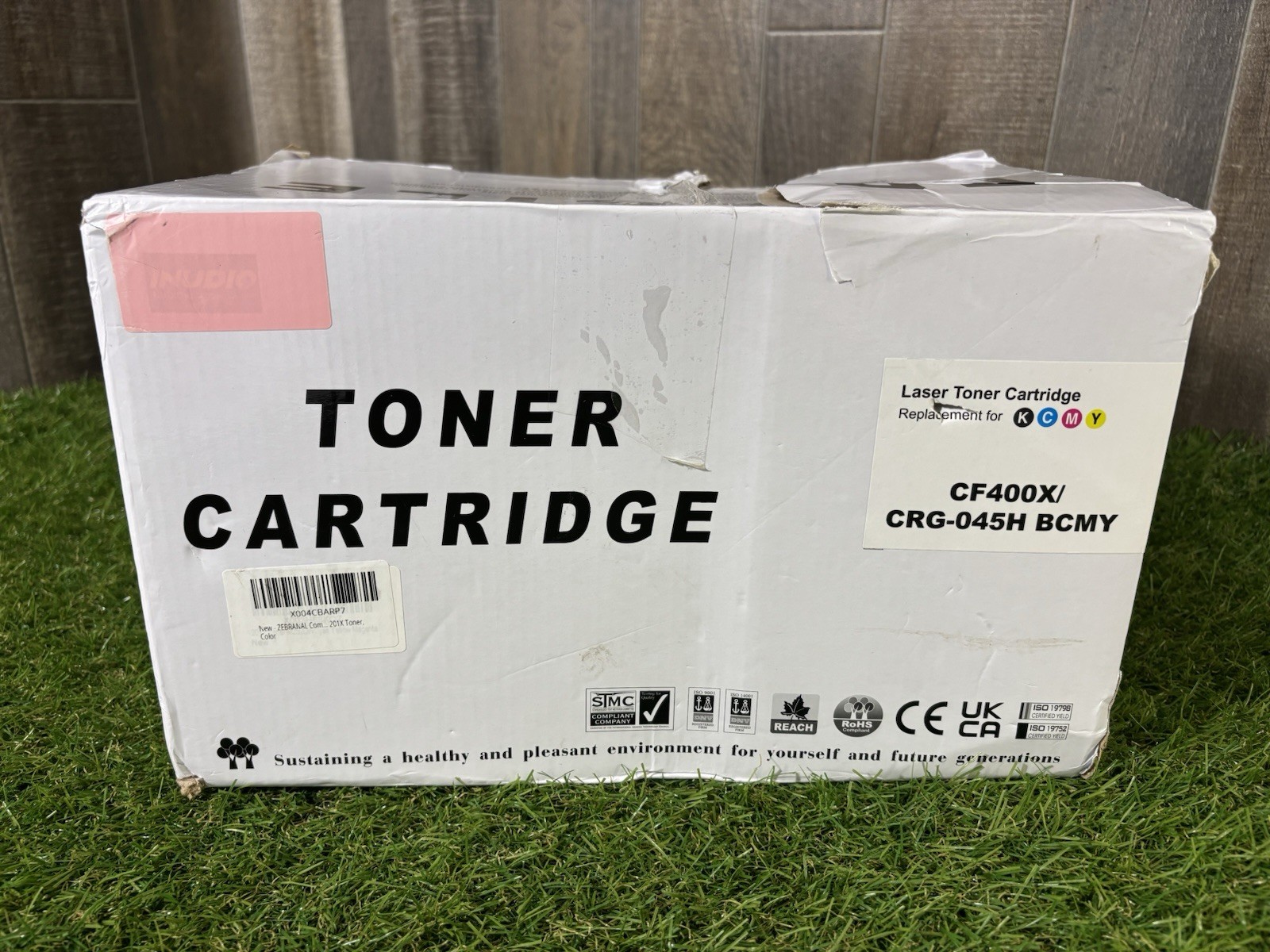 CF400X CRG-045H BCMY Laser Toner Cartridge Set – Brand New Open Box