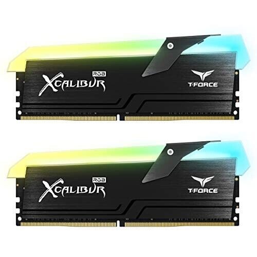 TEAMGROUP T-FORCE XCALIBUR RGB 16GB (2X8GB) DDR4 4000MHZ RAM[used][Very RARE]