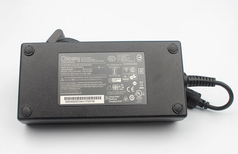New Genuine Chicony Ac Adapter A17-230P1A A230A033P Acer CC715-71P Charger 230W