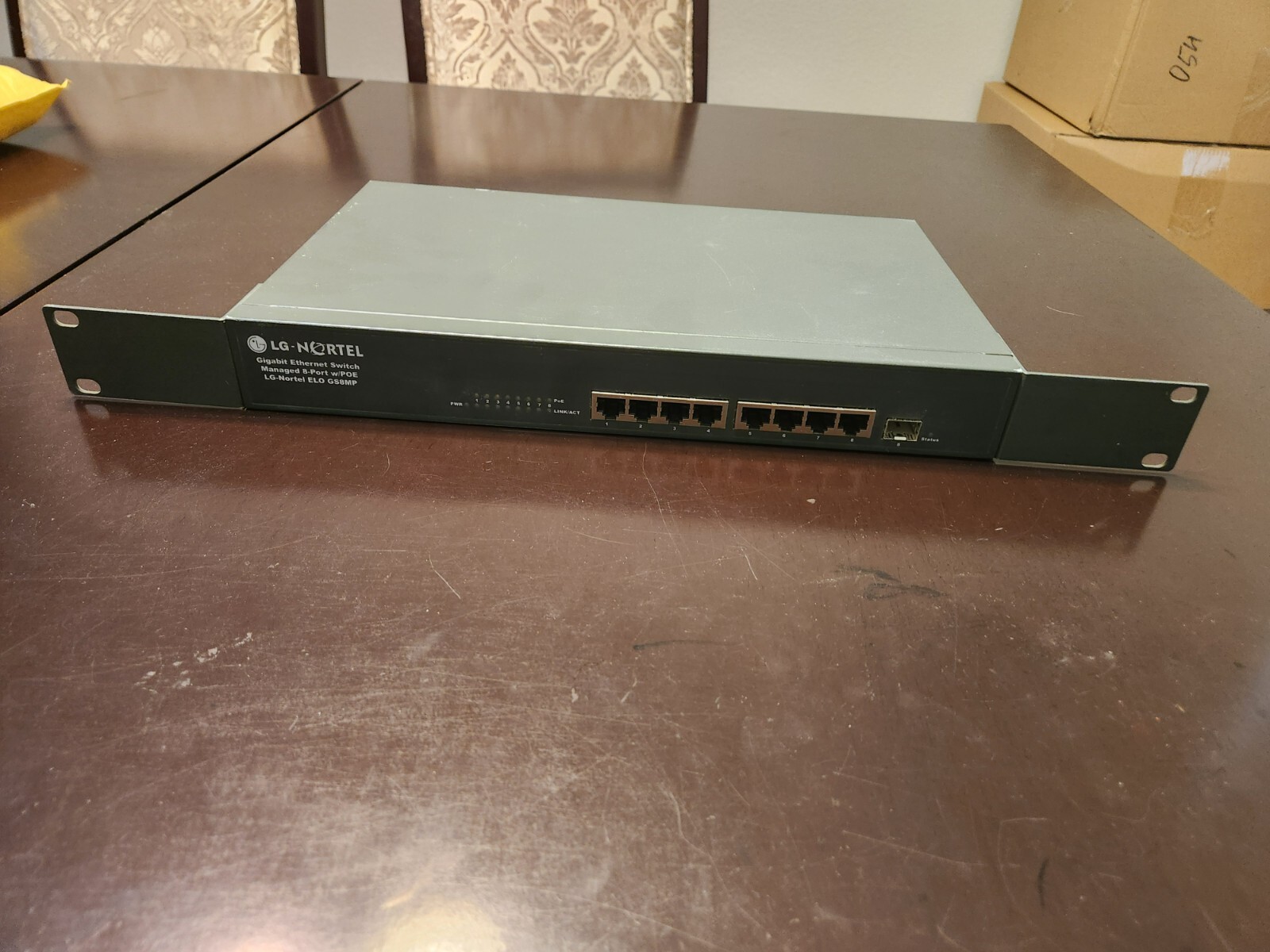 LG-NORTEL ELO GS8MP 8 port ethernet missing CD Rom and accessories
