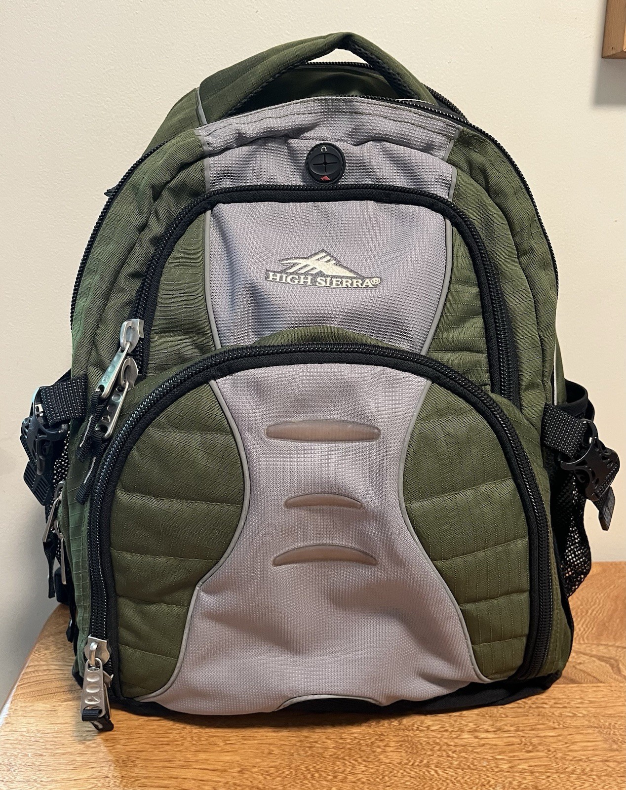 High Sierra Swoop Backpack for Laptop Fits Most 17” Laptops 30L OD Green