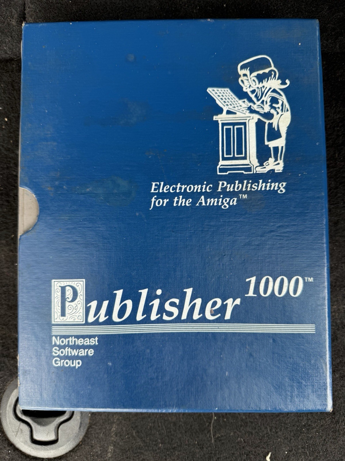 Publisher 1000 Amiga Software Complete Binder w Disk Manual Vintage