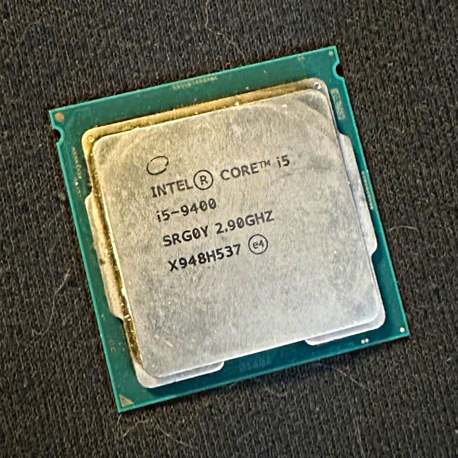 Intel Core i5-9400 2.90GHz 6-Core LGA 1151 Processor (SRG0Y)