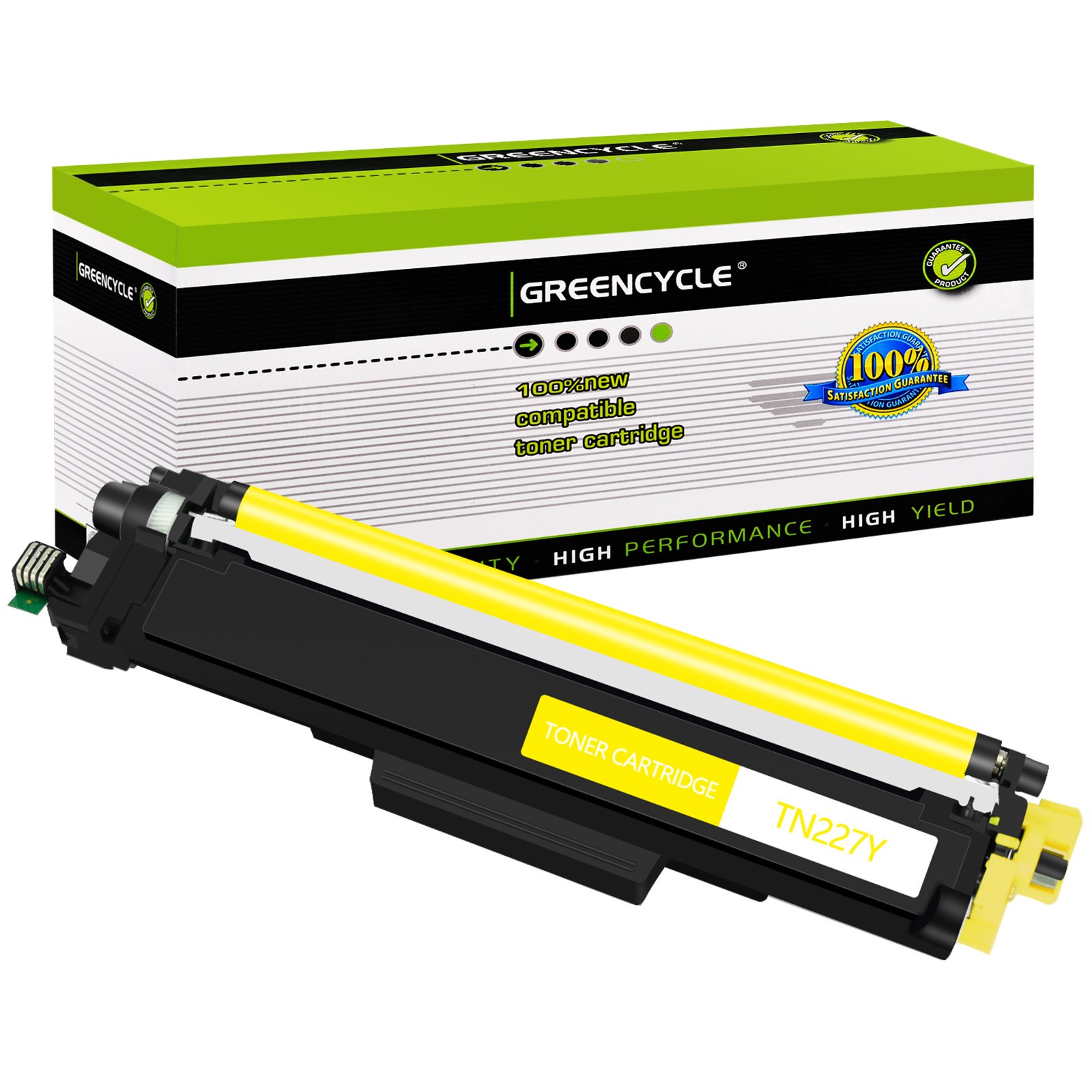 1PK TN227YL Yellow Toner FOR Brother MFC-L3710CW MFC-L3750CDW MFC-L3770CDW