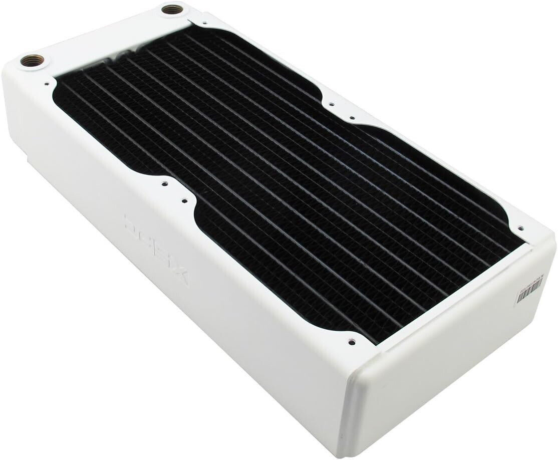 XSPC RX240 V3 Radiator for 2 x 120mm Cooling Fans (New Version 3) - WHITE