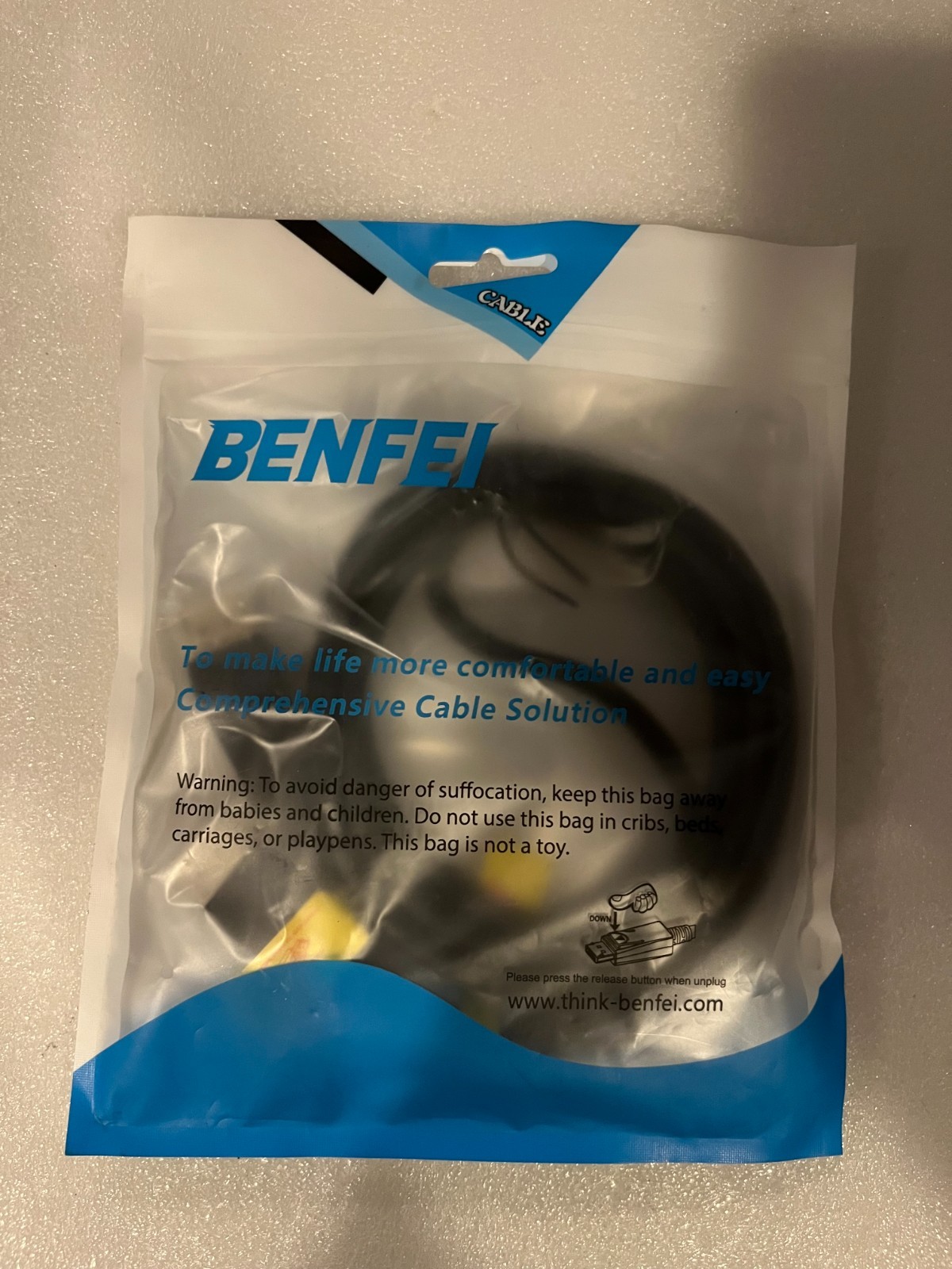 BENFEI DisplayPort to DisplayPort Cable (Gold Connectors), 6 Feet
