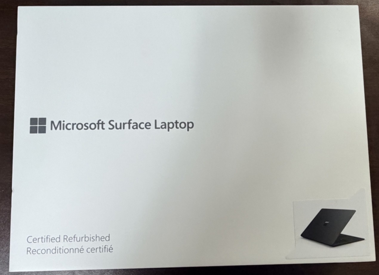 Microsoft Surface Laptop 2 13" Core i7-8650U 8th Gen 256GB SSD 8GB, BLACK NEW