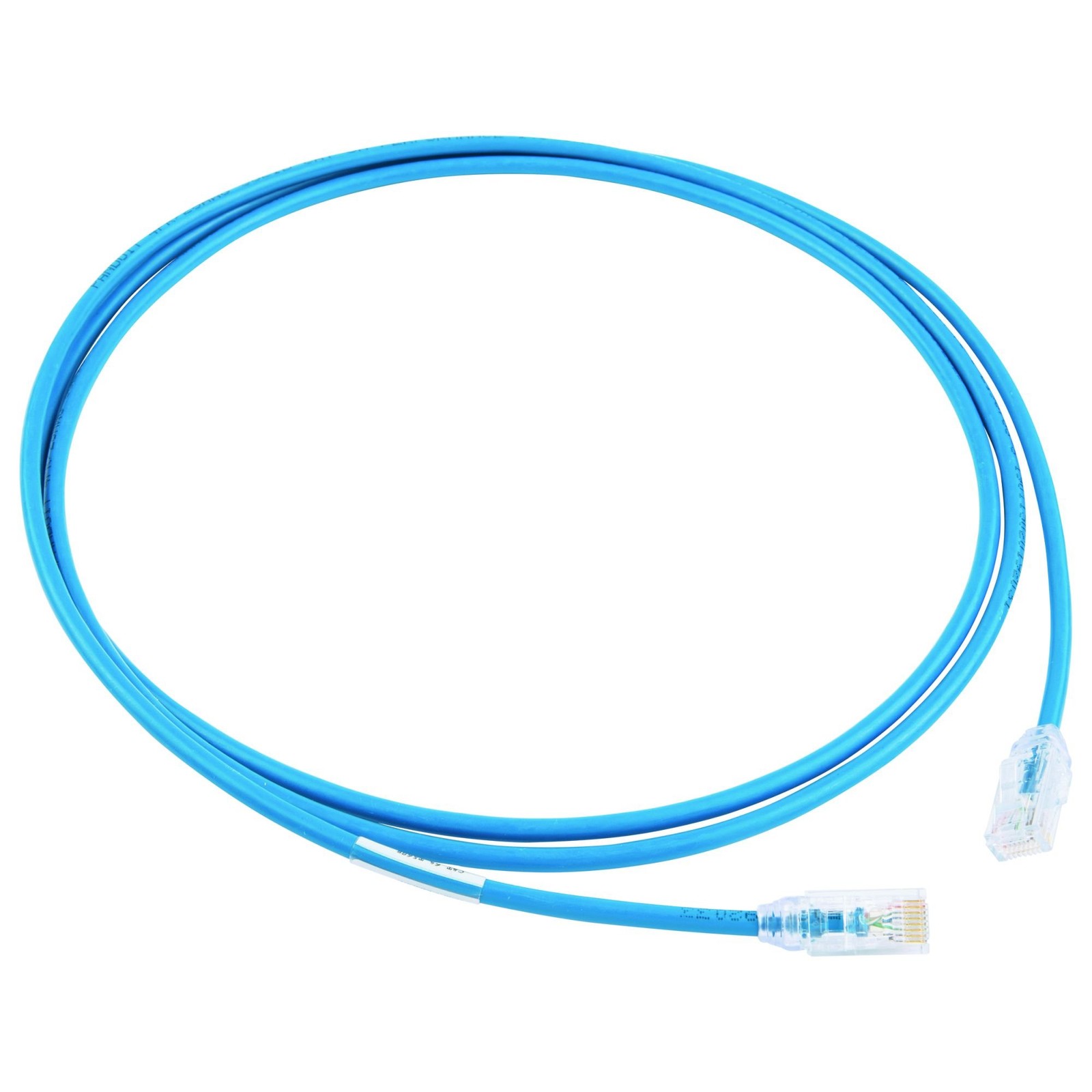 PANDUIT LAN Cable Cat6A Ultra-thin Professional 15m Blue