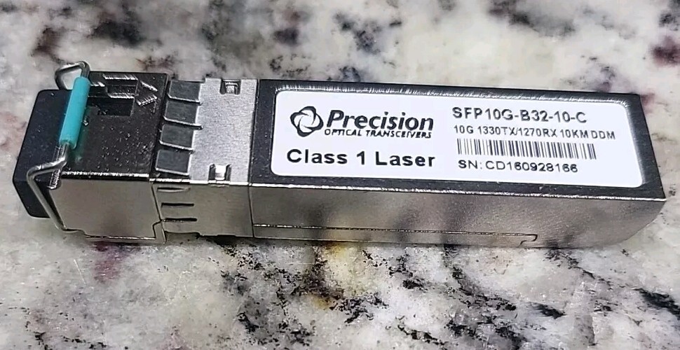Precision Optical Transceivers SFP10G-B32-10-C