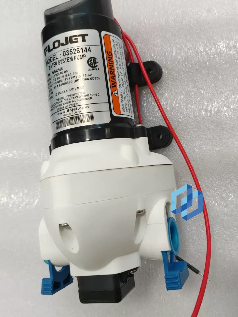 FLOJET Pump Electric Diaphragm Pump 03526144 12V 7.5A Brand New Via FedEx or DHL